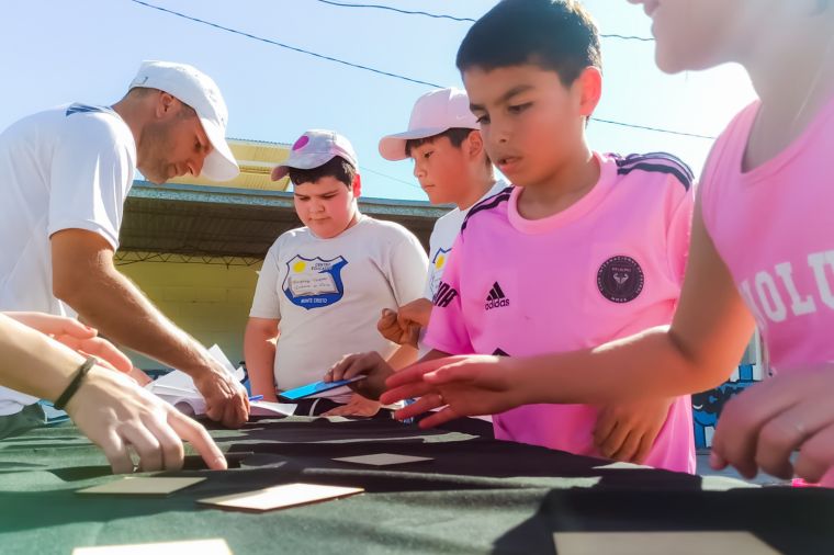 Jugando con el Padre de la Patria