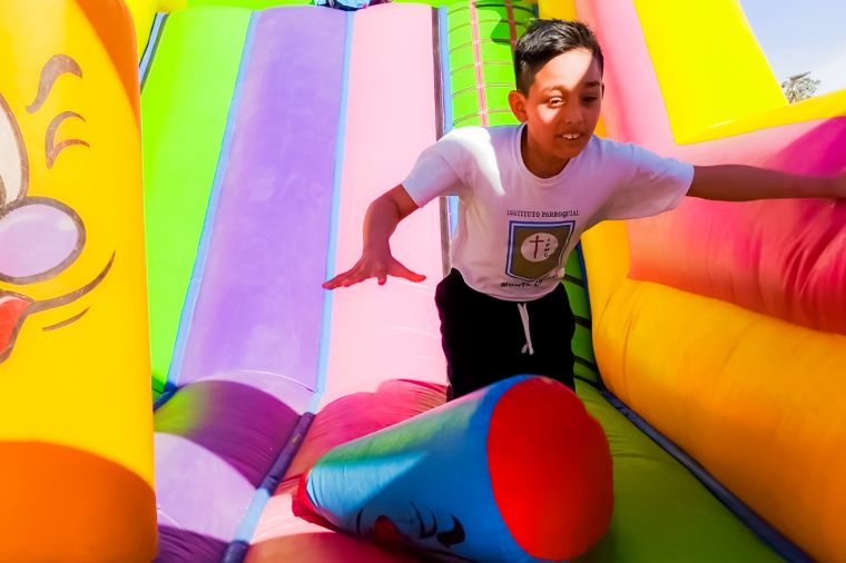 Jugando con el Padre de la Patria