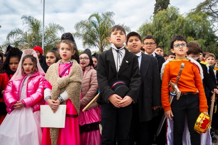 Monte Cristo celebró el Día de la Patria