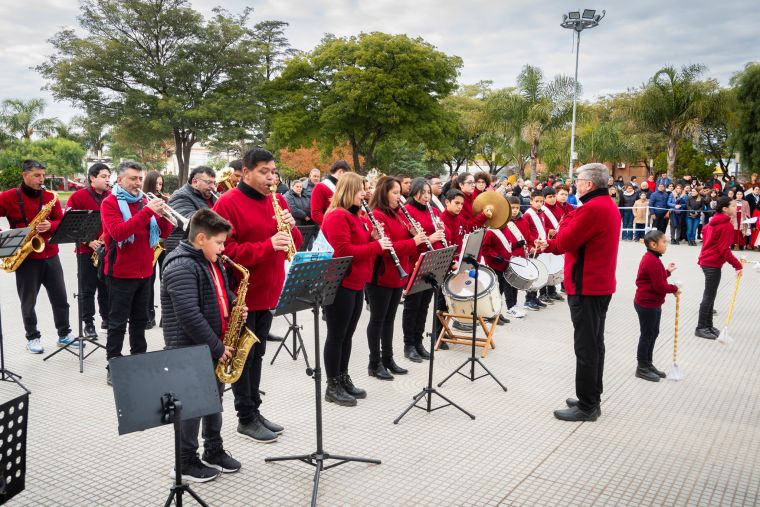 Monte Cristo celebró el Día de la Patria