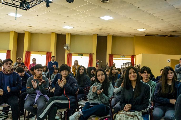 El comunicador Juanjo Vargas visitó Monte Cristo durante la Semana Sanmartiniana