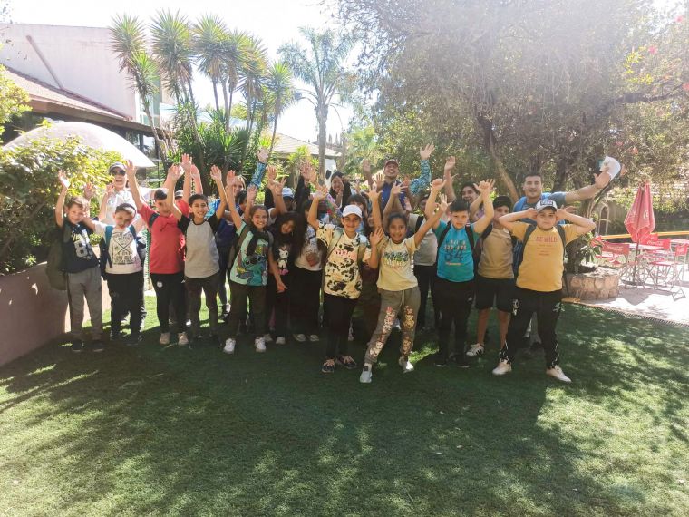 Estudiantes de Monte Cristo disfrutaron de su premio Peko’s