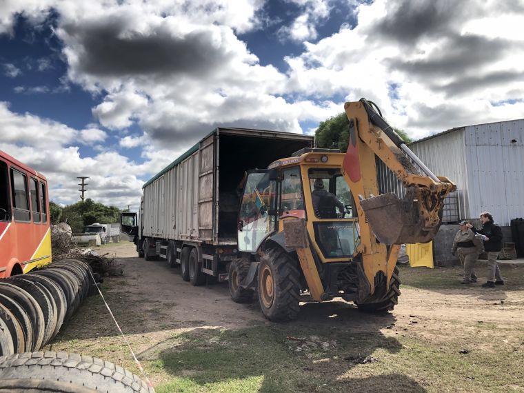 Más de 2.000 neumáticos fuera de uso ya tienen un destino responsable