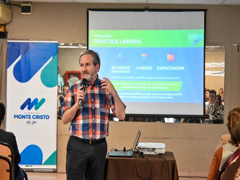 Presentación de Empleo +26 en Monte Cristo