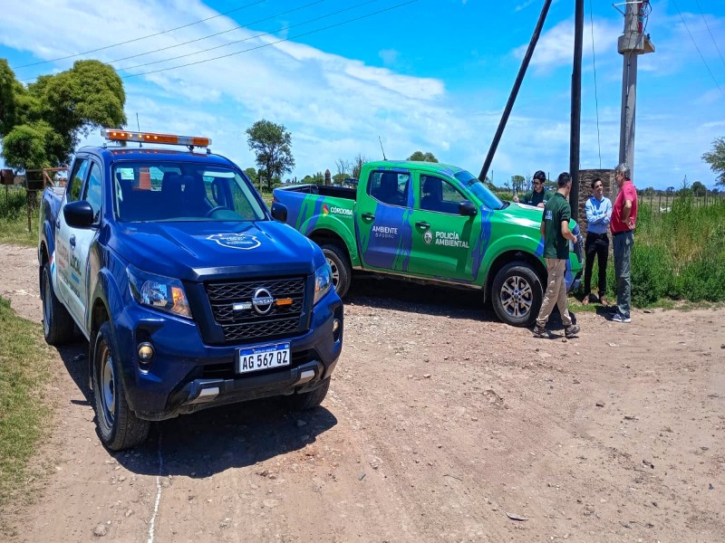 Inspecciones conjuntas con Policía Ambiental y clausura preventiva en zona rural norte